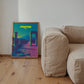 Pompeii Italy Travel Poster - Postered