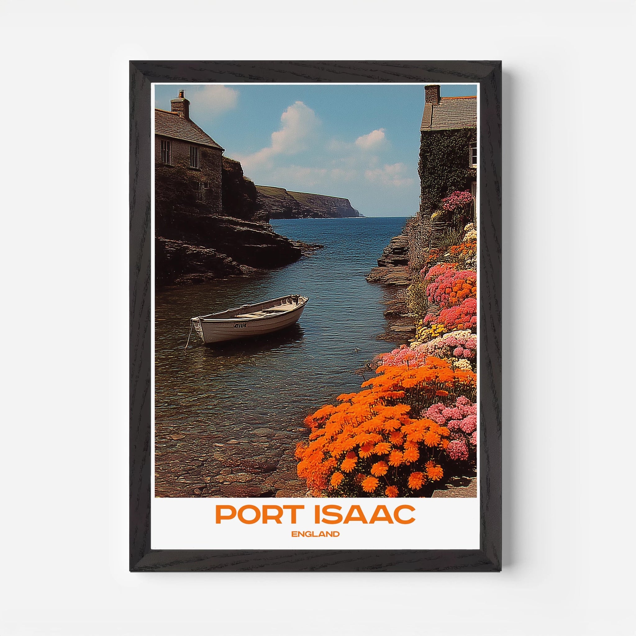 Port Isaac Cornwall England Europe Travel Poster - Postered