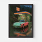Rainy Road Racer - Postered