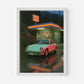 Rainy Road Racer - Postered
