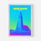 Reykjavik Iceland Hallgrimskirkja Travel Poster - Postered