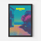 Rhodes Greece Europe Travel Poster - Postered