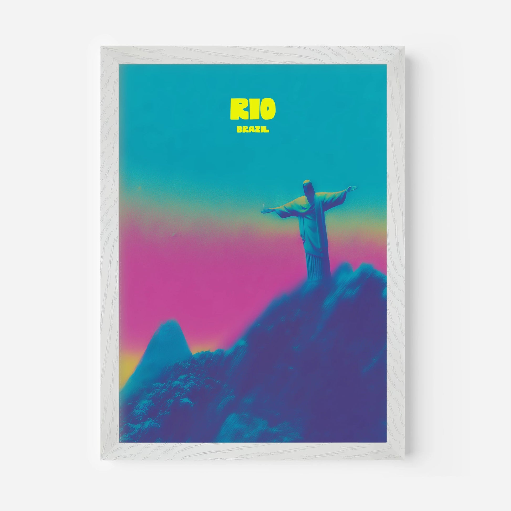 Rio De Janeiro Brazil Travel Poster - Postered