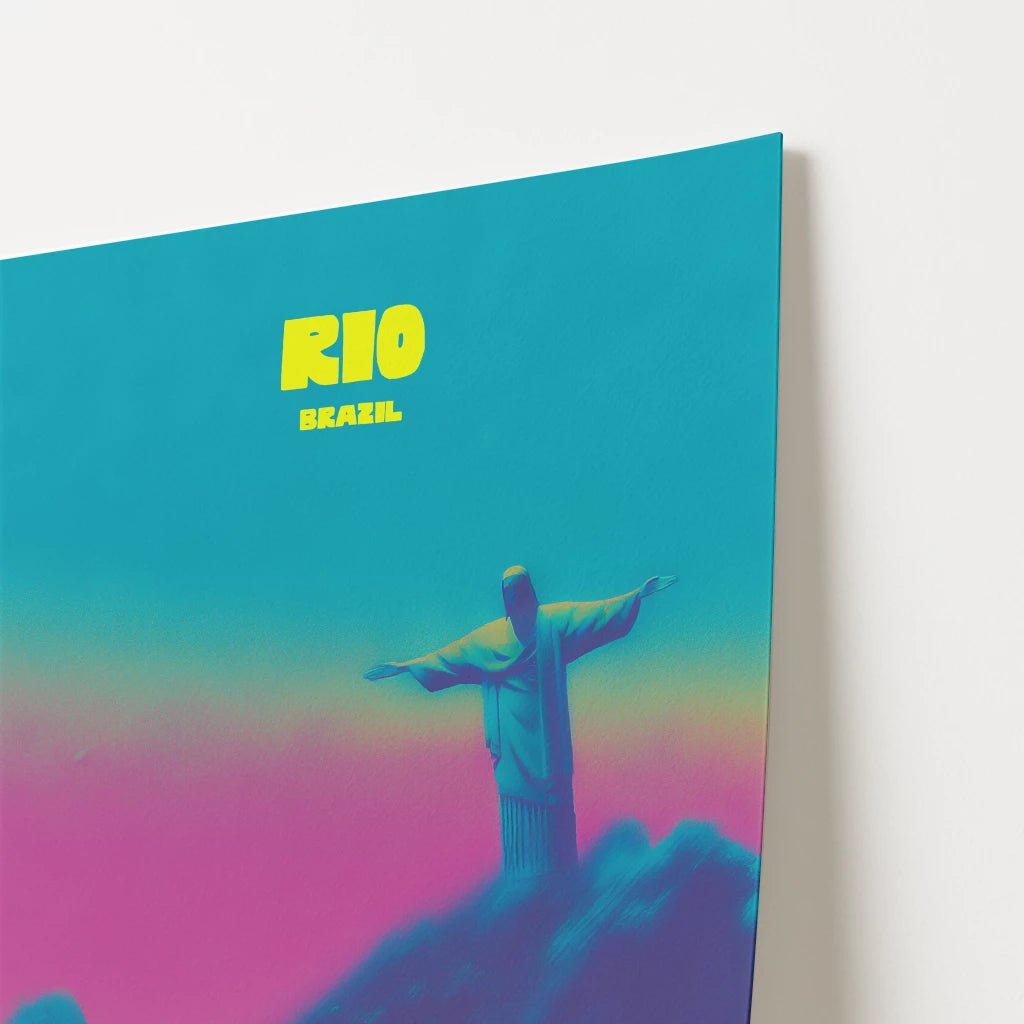 Rio De Janeiro Brazil Travel Poster - Postered