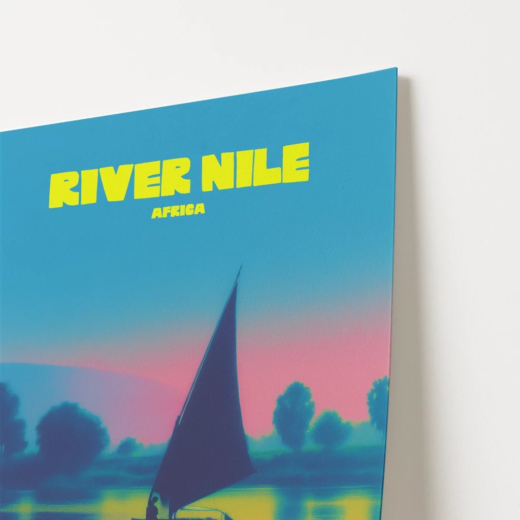 River Nile Africa Travel Poster - Postered