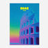 Rome Italy Colosseum Travel Poster - Postered