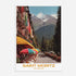Saint Moritz Switzerland Europe Travel Poster - Postered