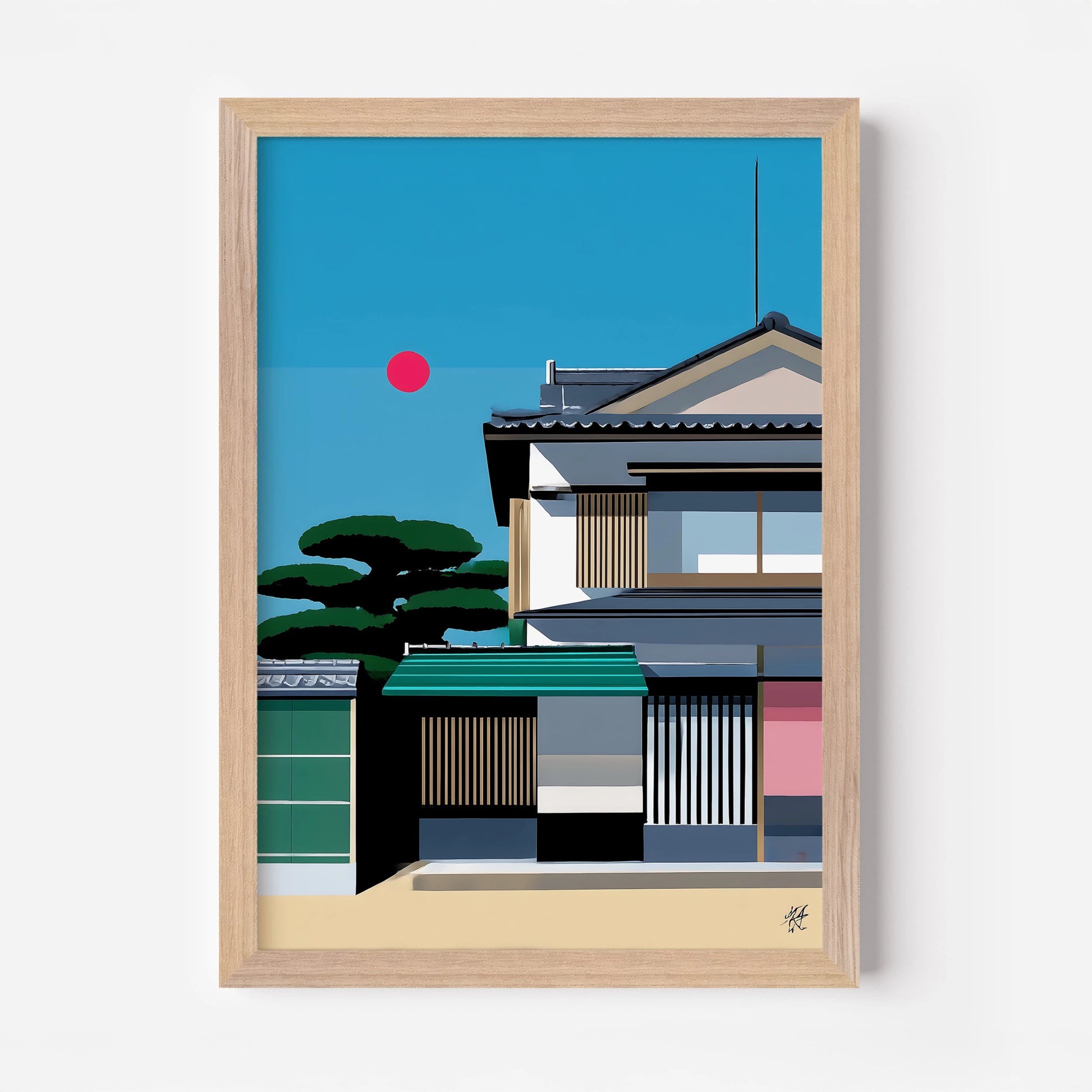 Sakura Shadows - Postered