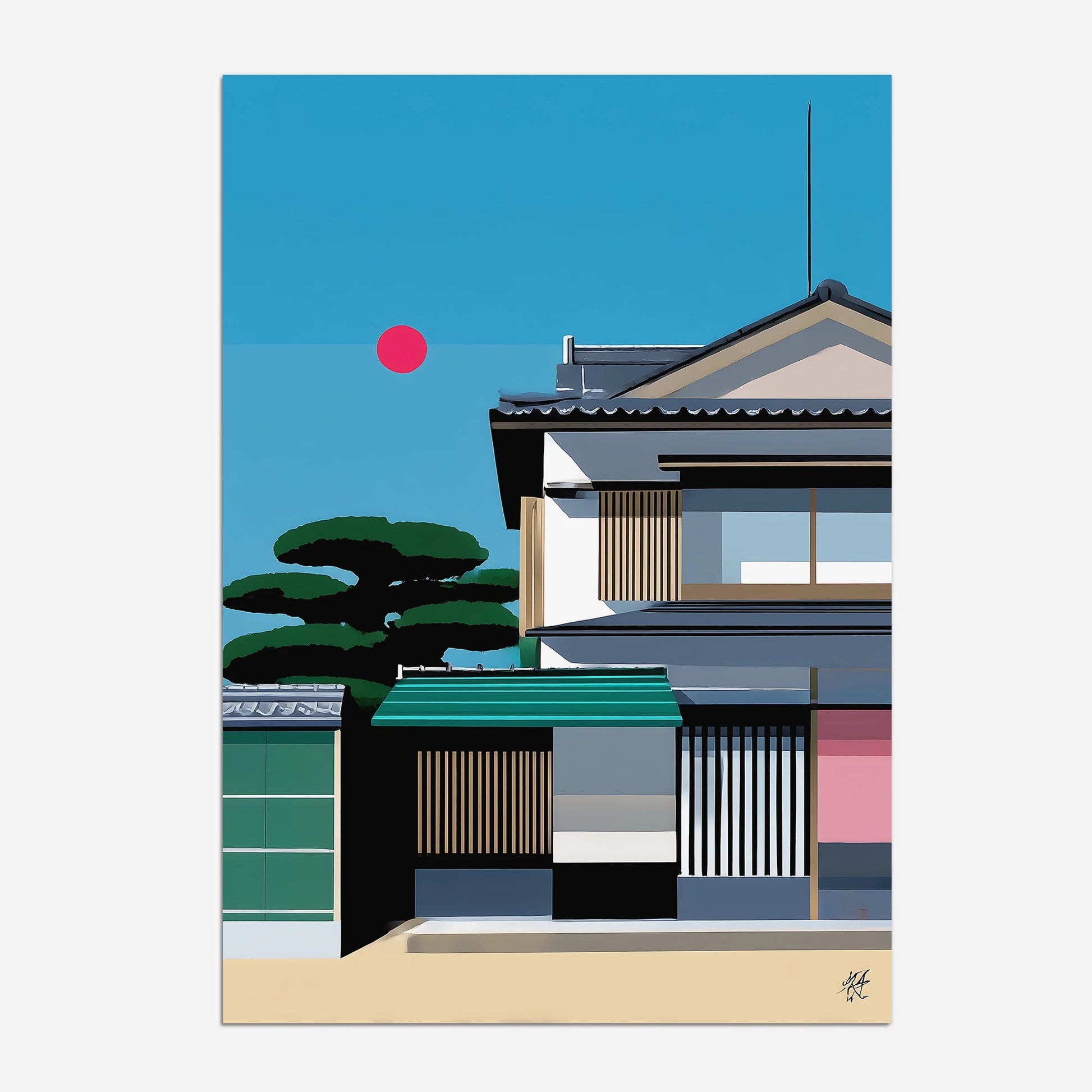 Sakura Shadows - Postered
