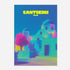 Santorini Greece Island Travel Poster - Postered