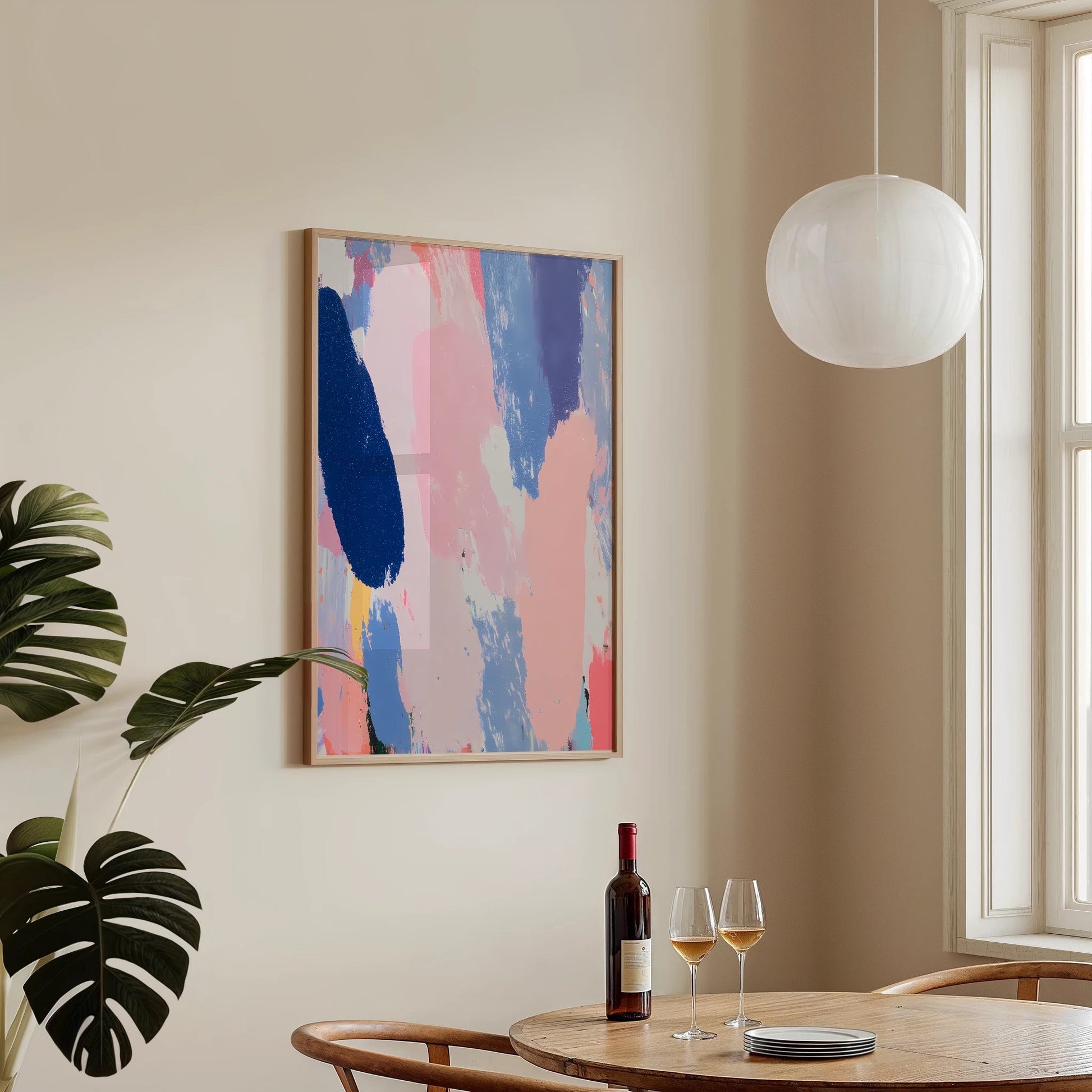 Serene Brushstrokes - The House Of BLOC