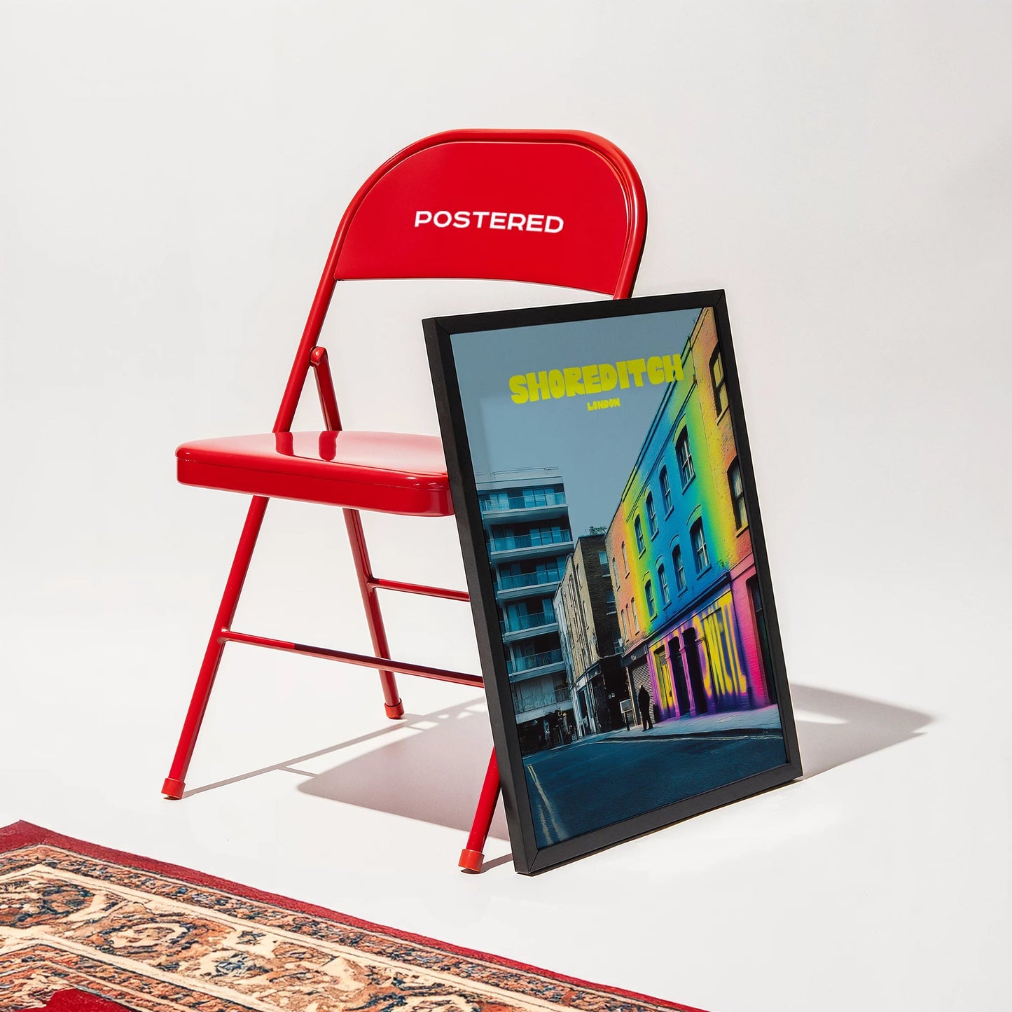 Shoreditch London England Travel Poster - Postered