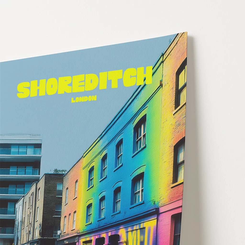 Shoreditch London England Travel Poster - Postered