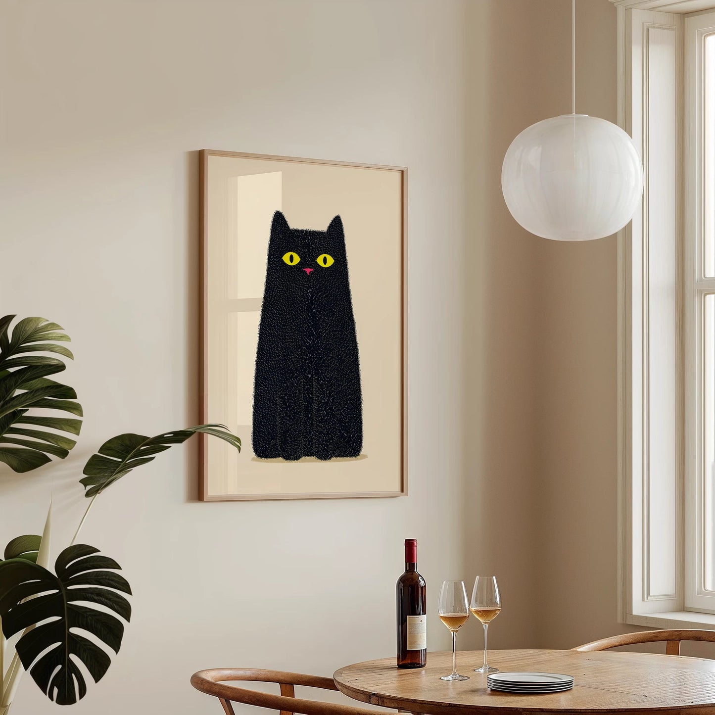 Sitting Cat - The House Of BLOC