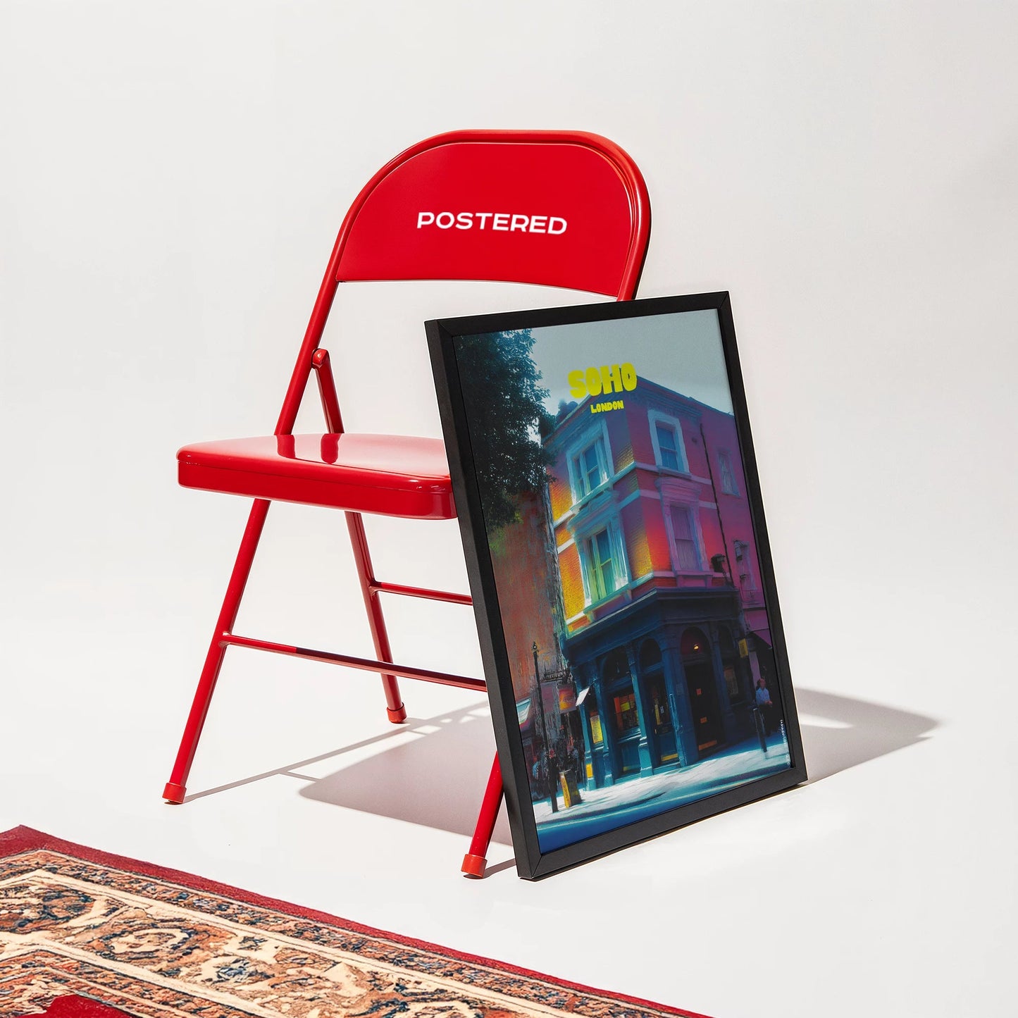 Soho London England Travel Poster - Postered