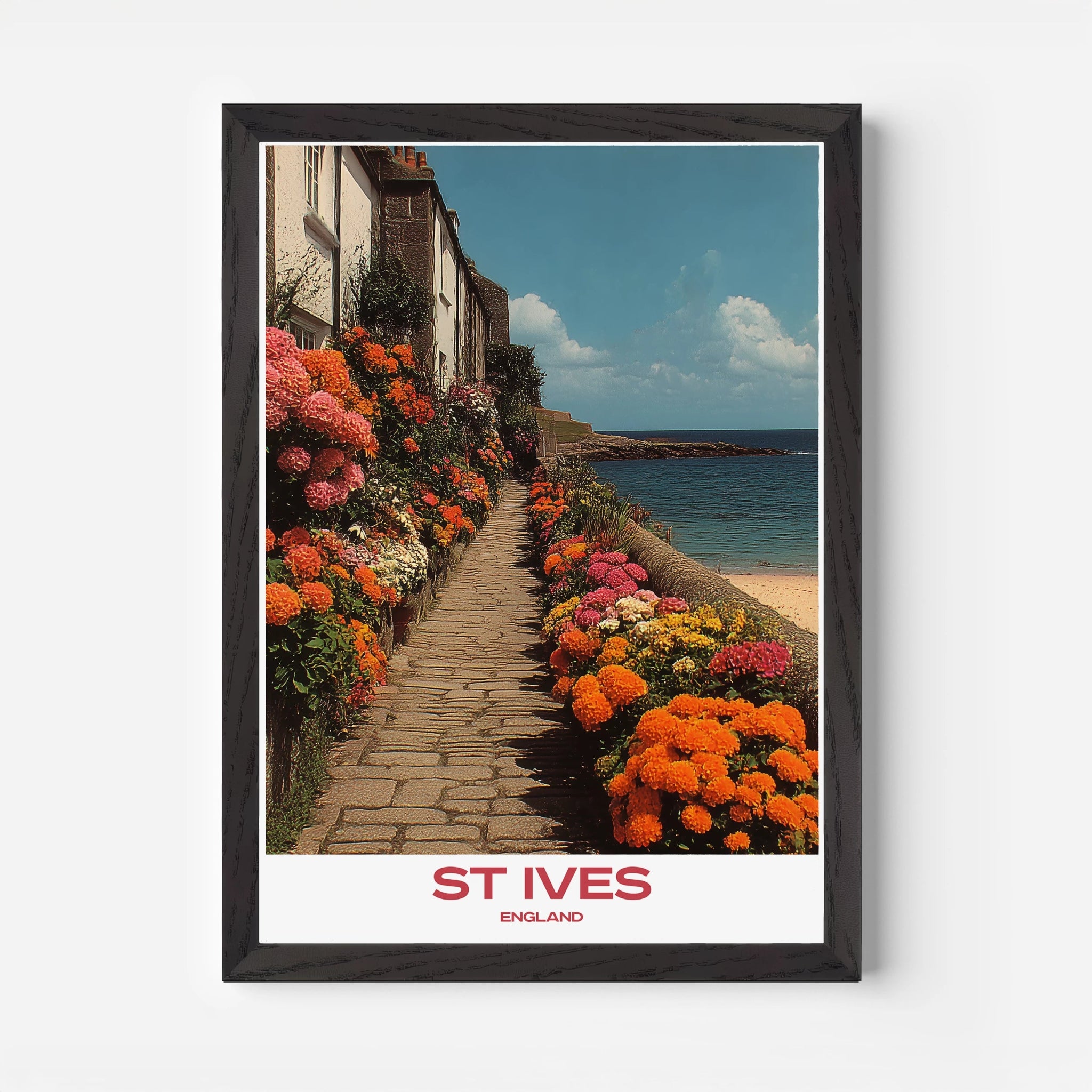 St Ives Cornwall England Europe Travel Poster - Postered