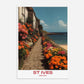 St Ives Cornwall England Europe Travel Poster - Postered