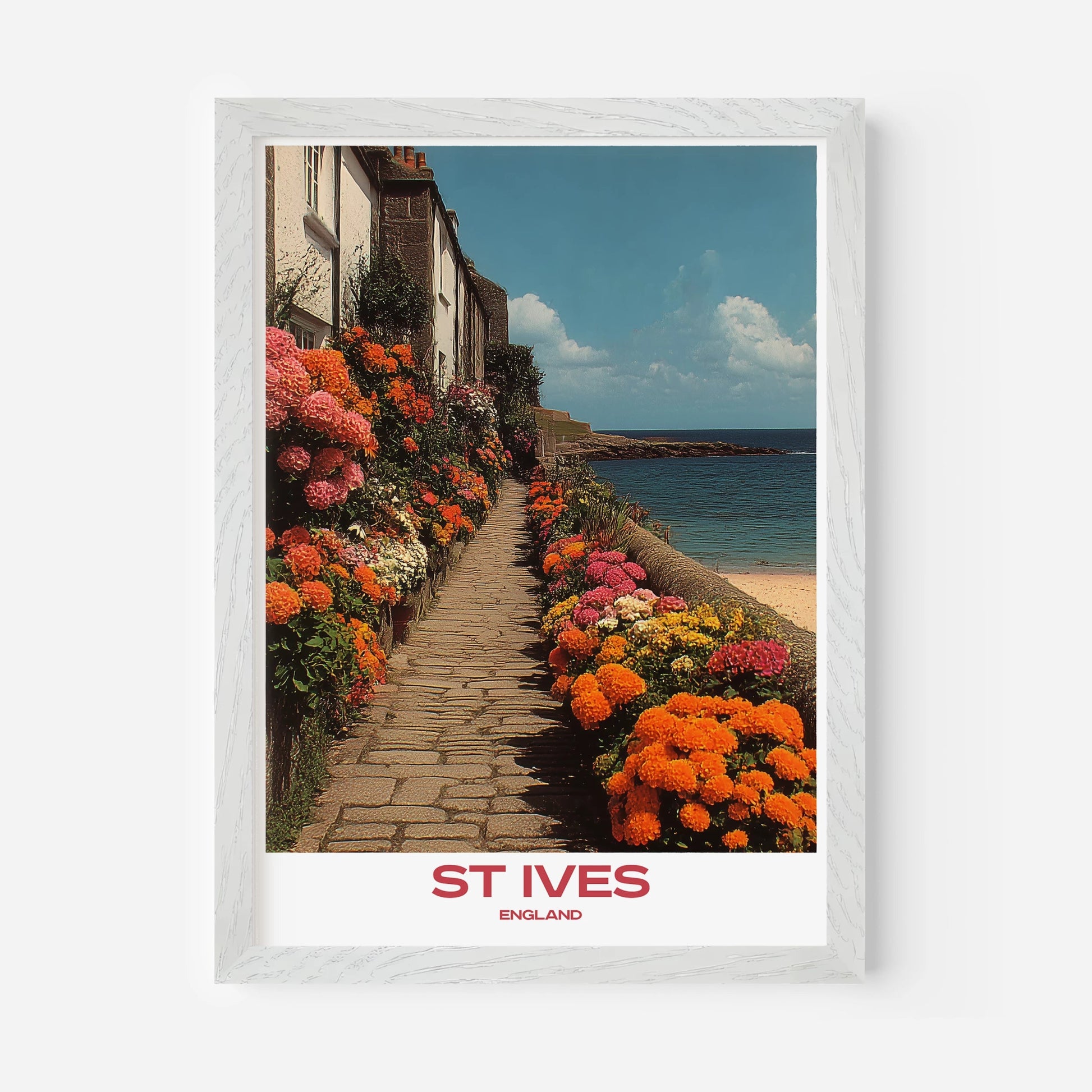 St Ives Cornwall England Europe Travel Poster - Postered