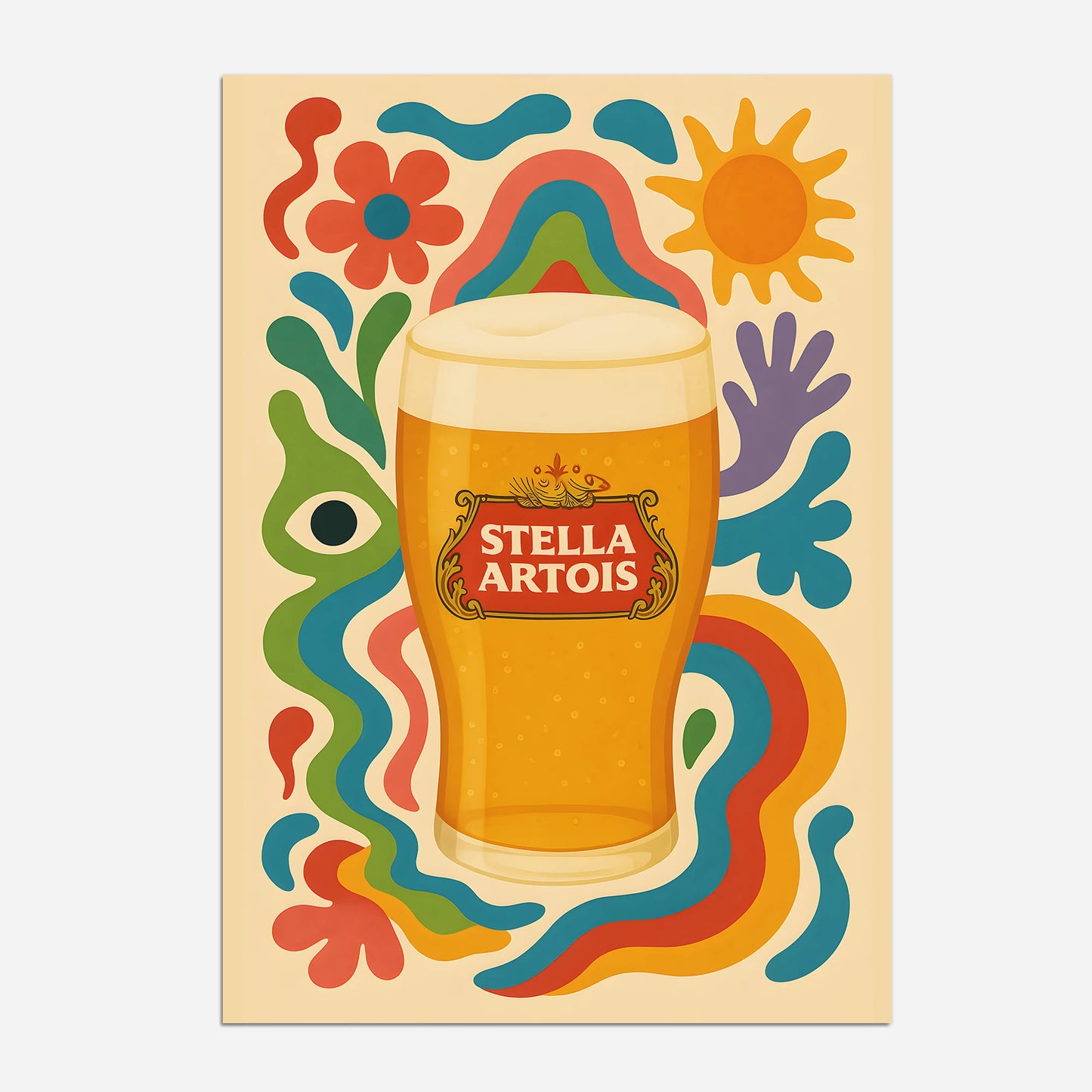 Stella Artois Pop Art