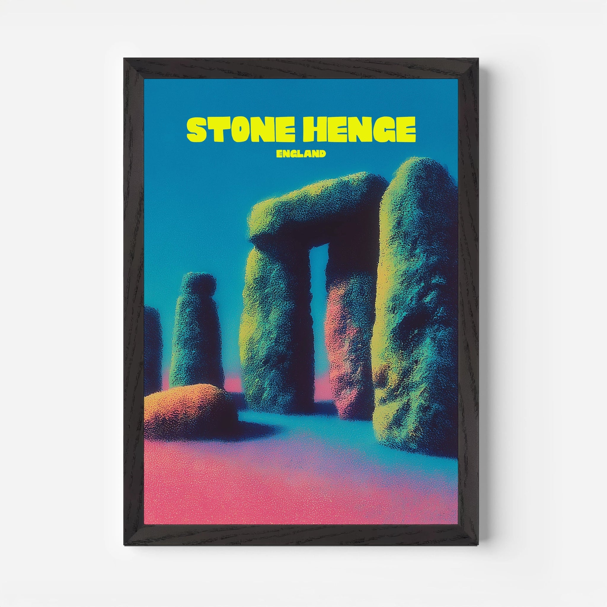 Stone Henge England Travel Poster - Postered