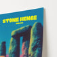 Stone Henge England Travel Poster - Postered