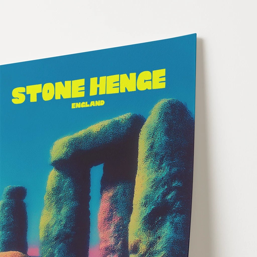 Stone Henge England Travel Poster - Postered