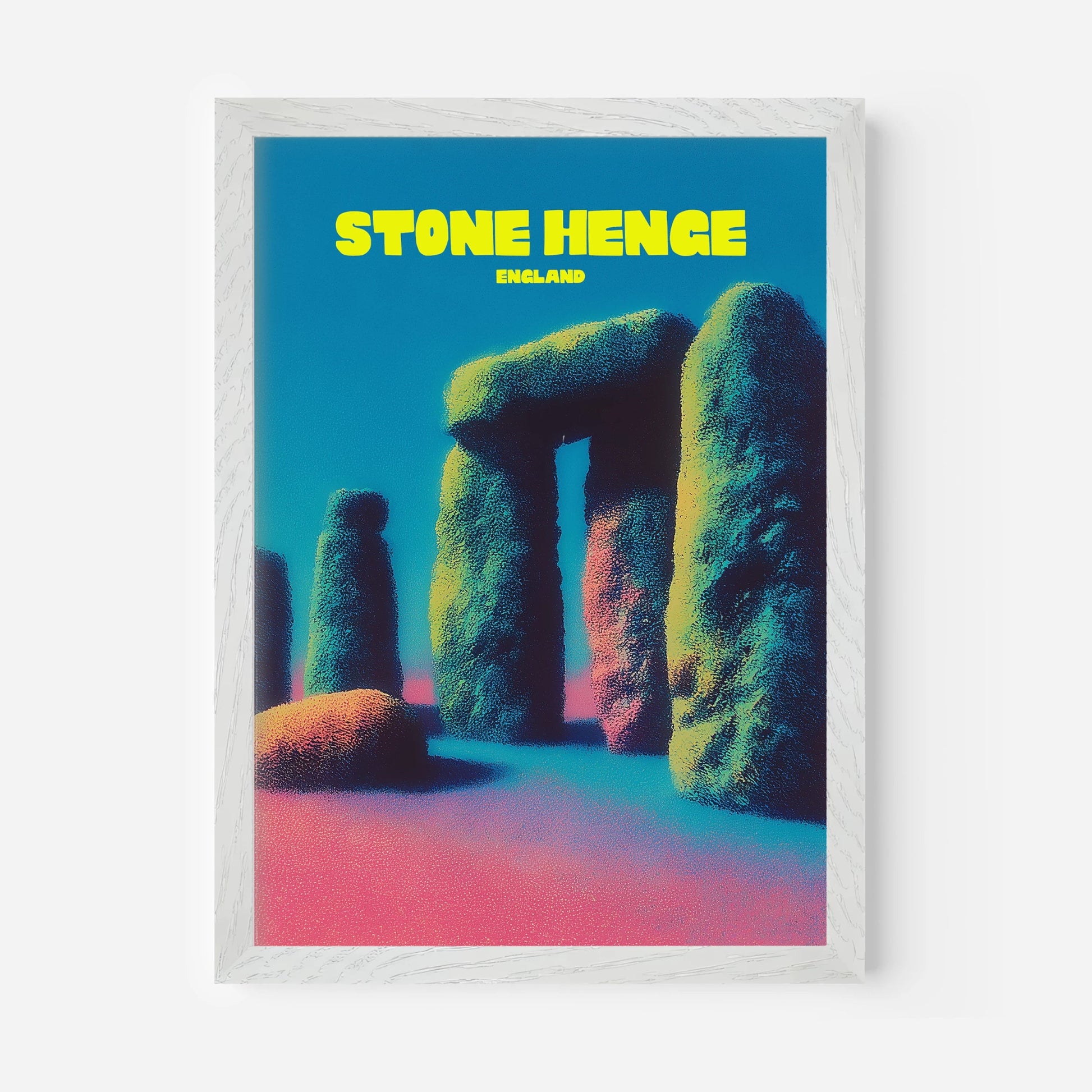 Stone Henge England Travel Poster - Postered