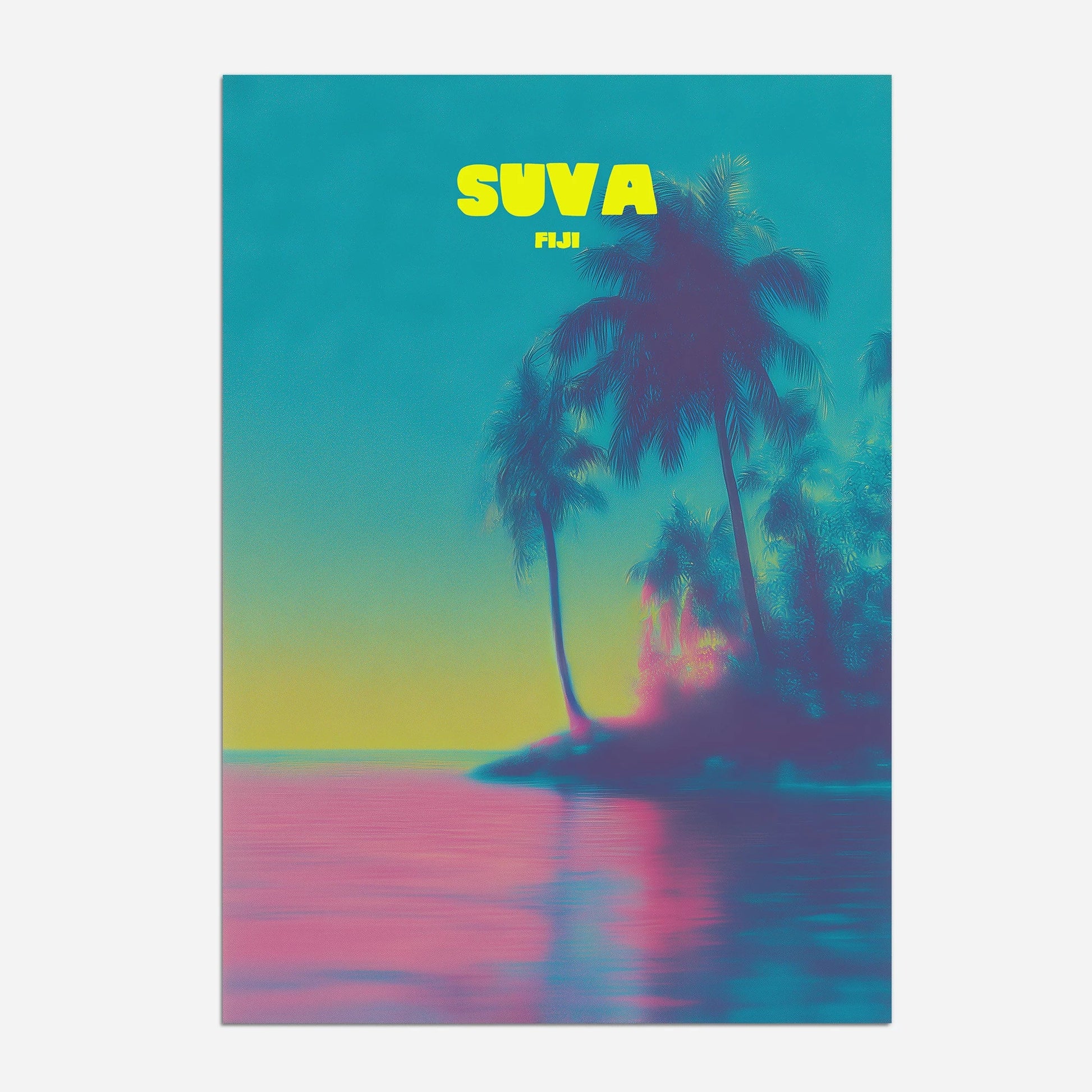 Suva Fiji Travel Poster - Postered