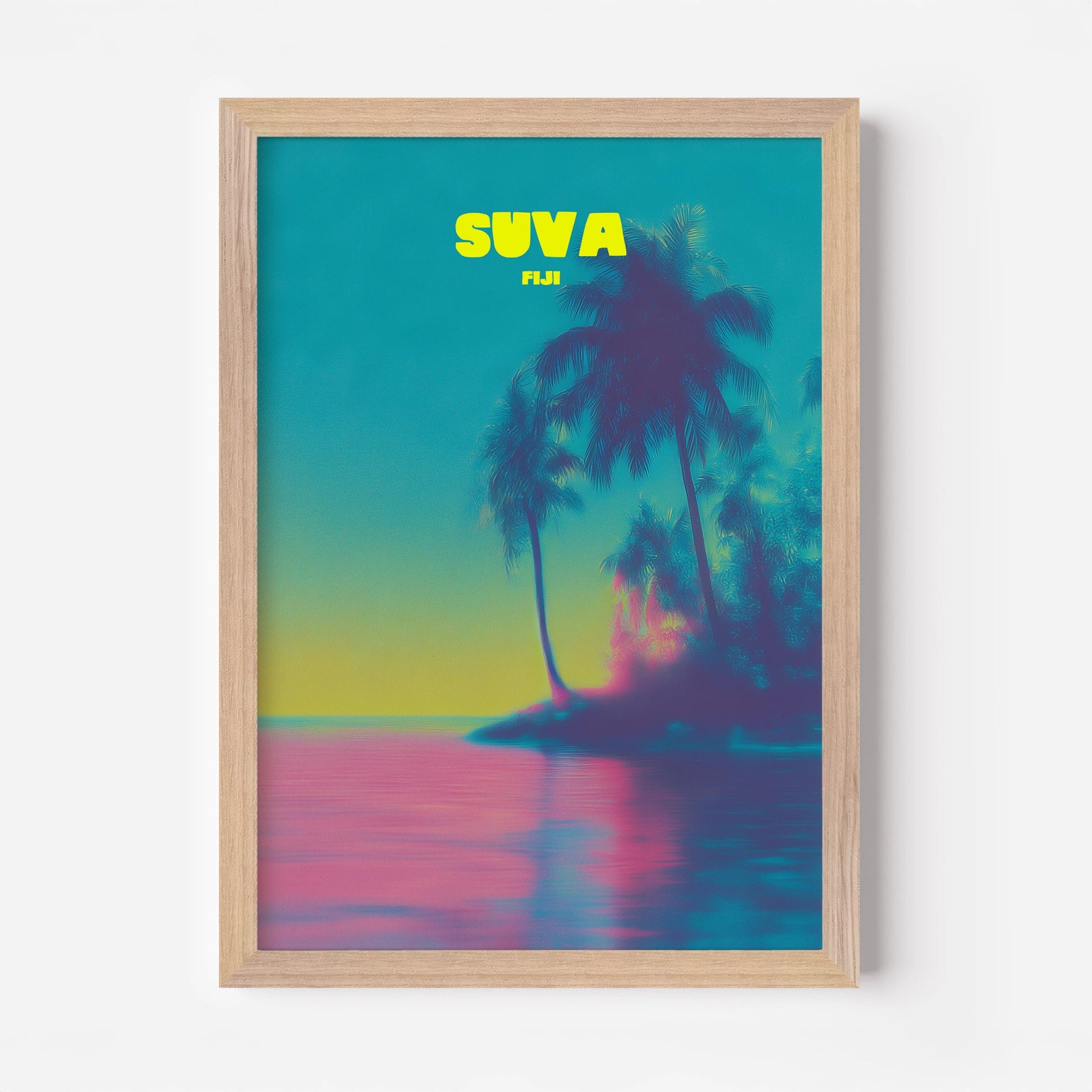 Suva Fiji Travel Poster - Postered