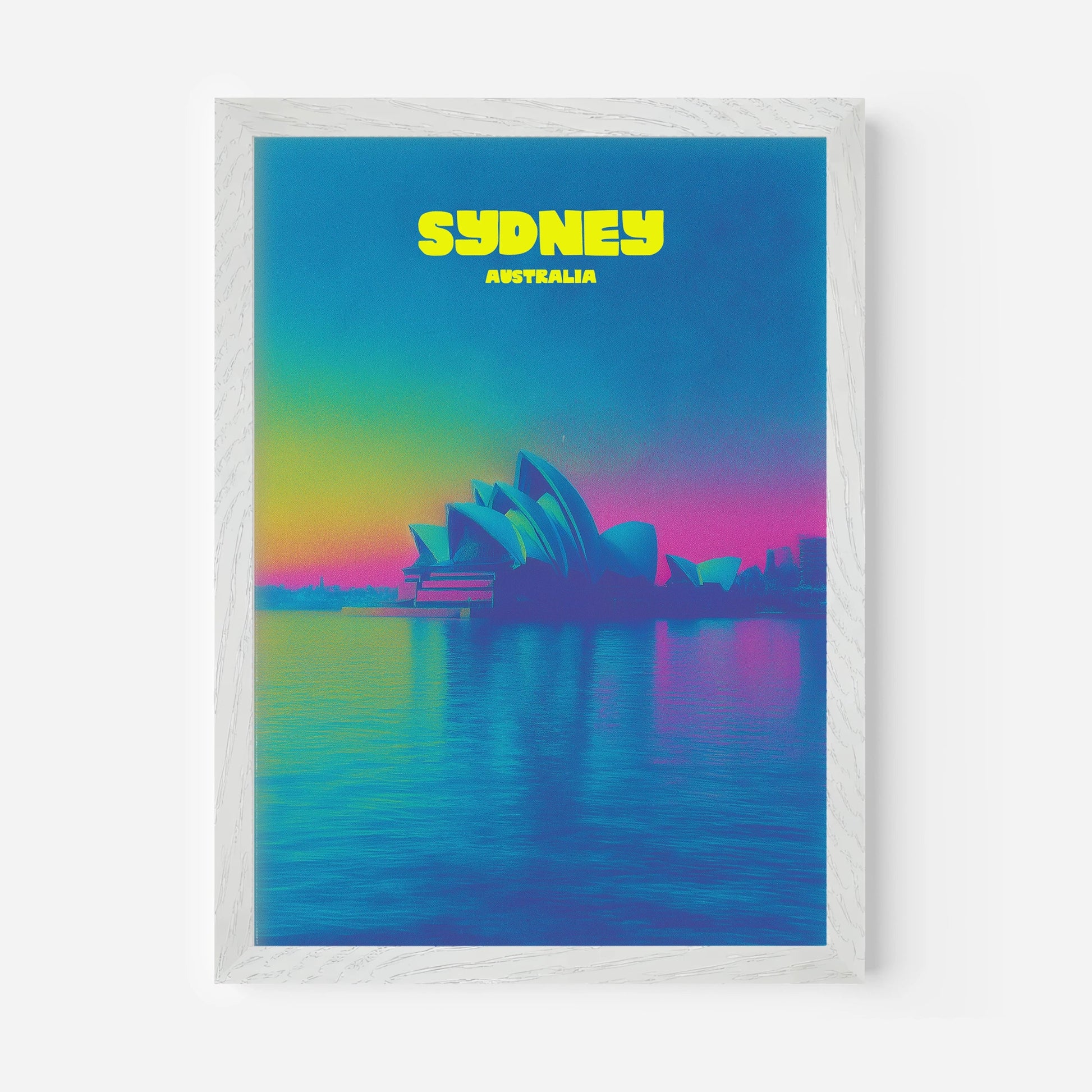 Sydney Australia Travel Poster - Postered