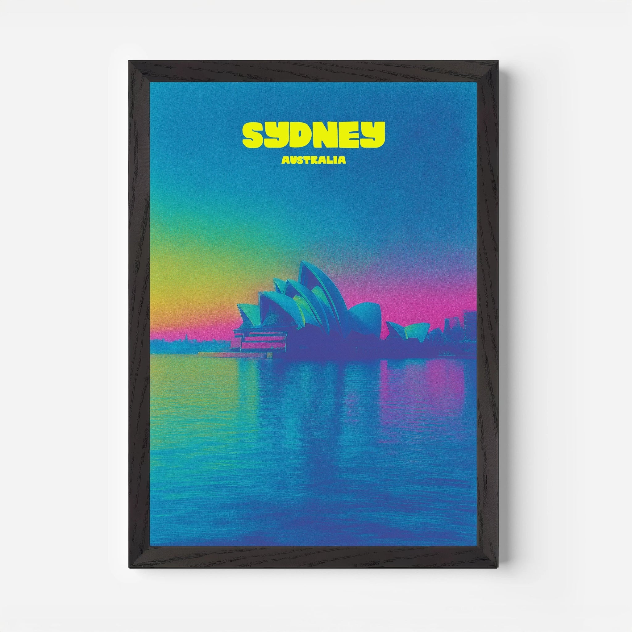 Sydney Australia Travel Poster - Postered