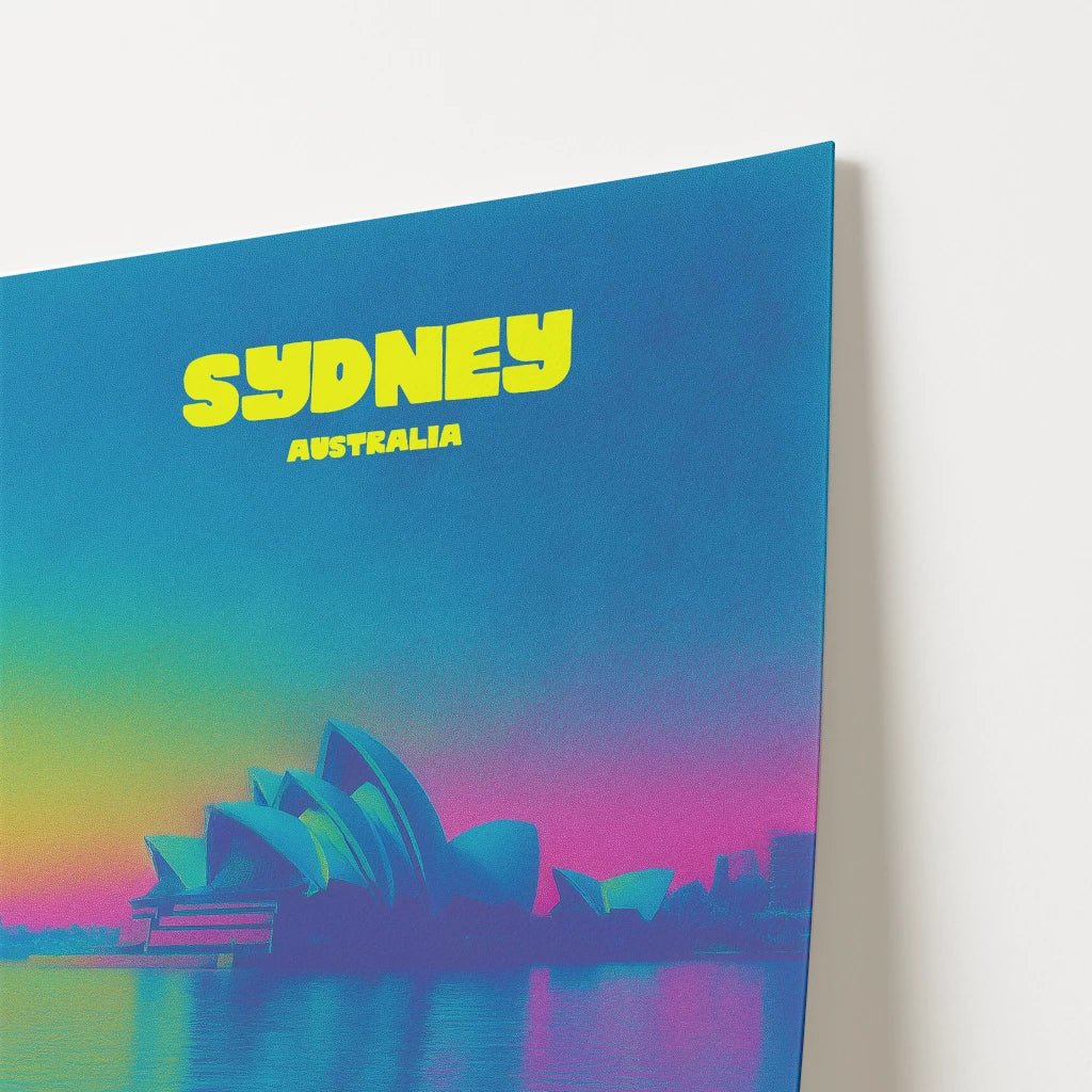Sydney Australia Travel Poster - Postered