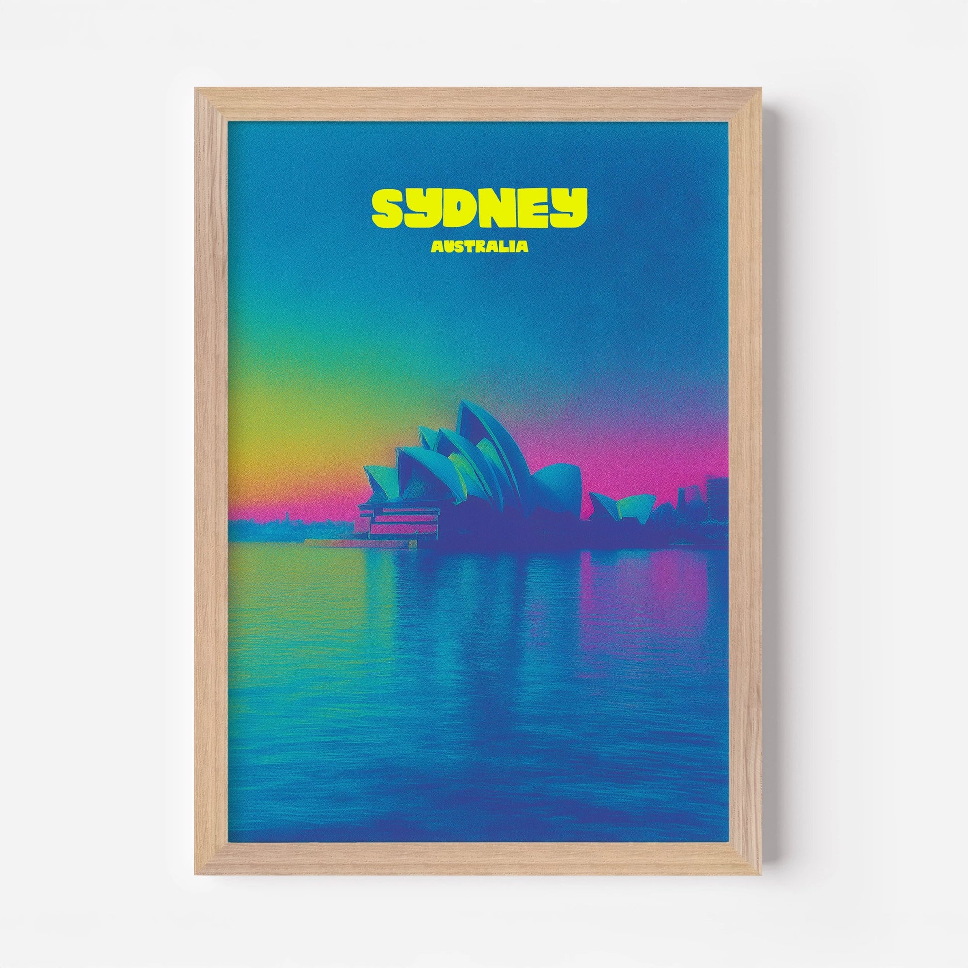 Sydney Australia Travel Poster - Postered