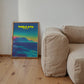 Table Mountain South Africa Travel Poster - Postered