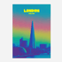 The Shard London England Travel Poster - Postered