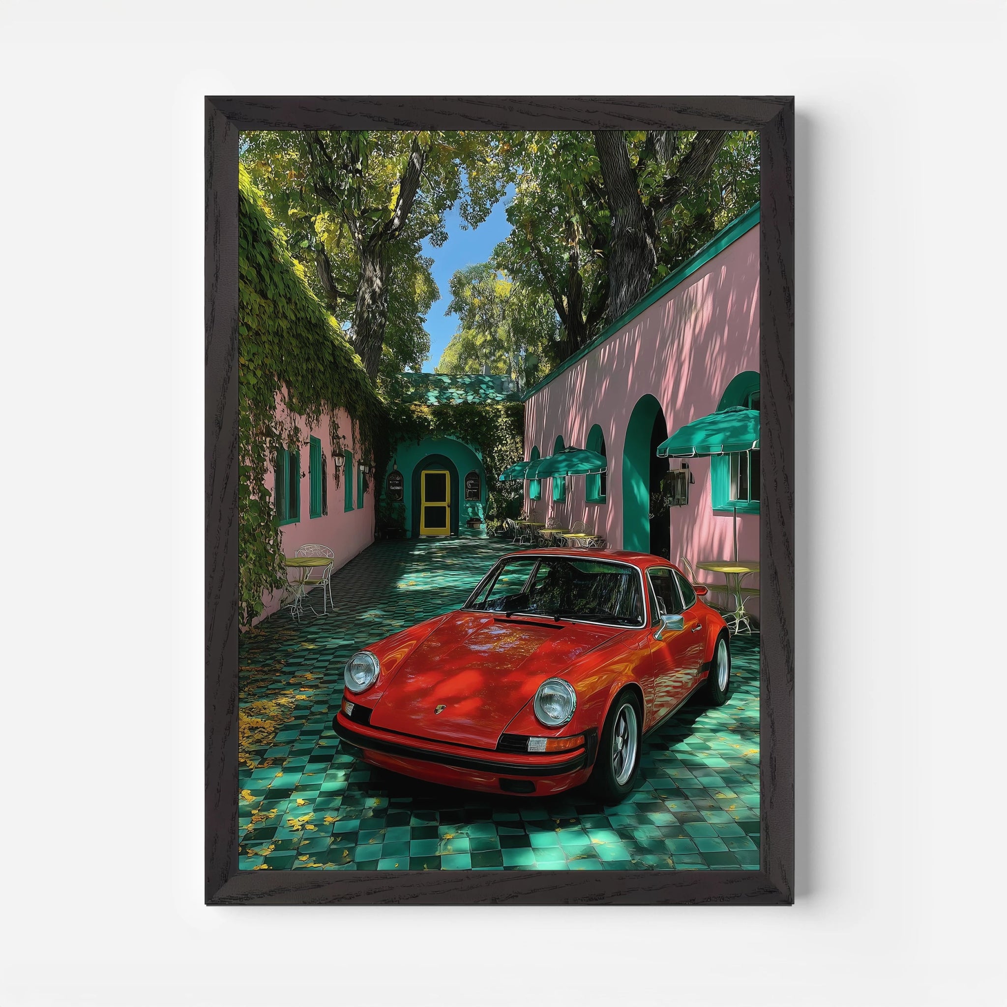 Tiled Turbo - Postered