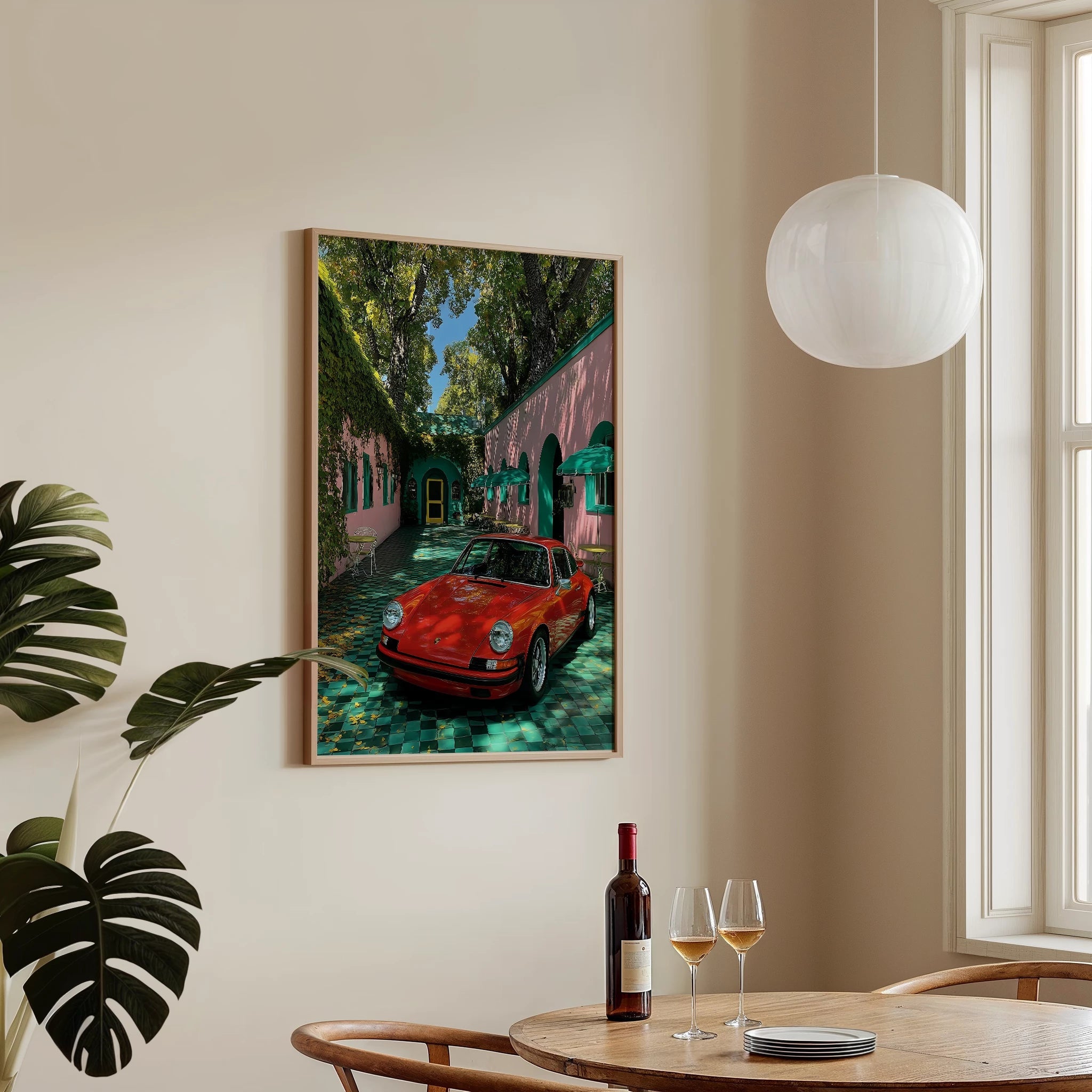 Tiled Turbo - Postered