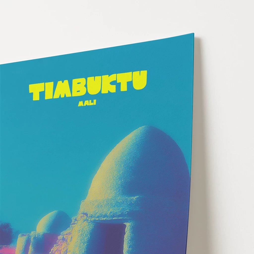 Timbuktu Mali Africa Travel Poster - Postered