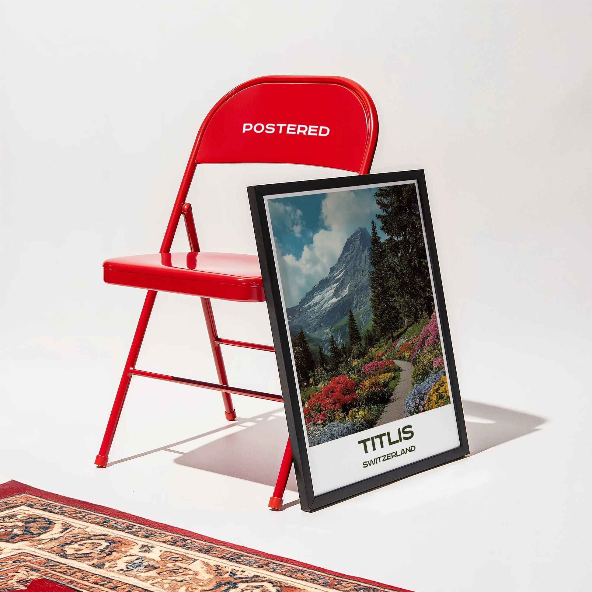 Titlis Switzerland Europe Travel Poster - Postered