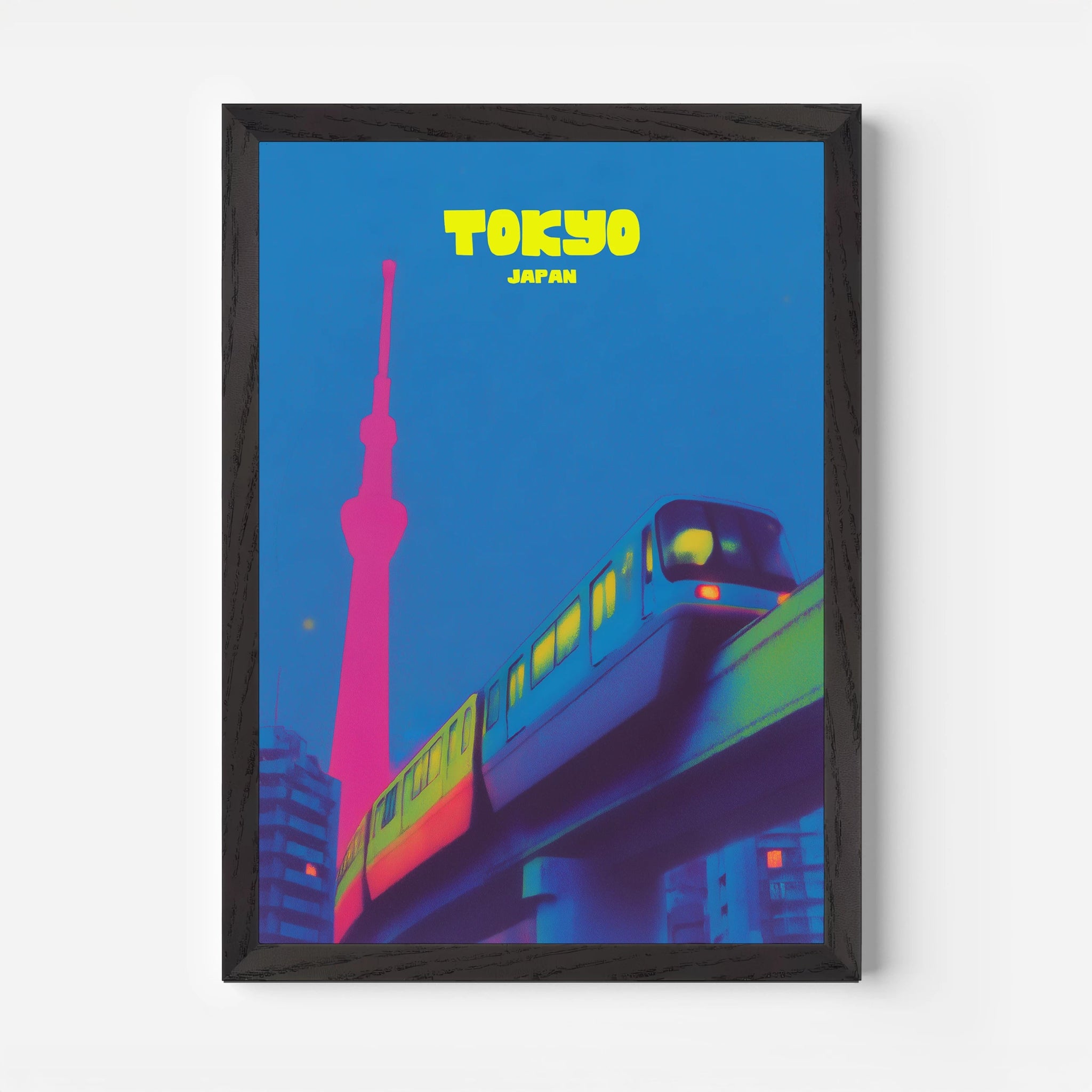 Tokyo Japan Travel Poster - Postered