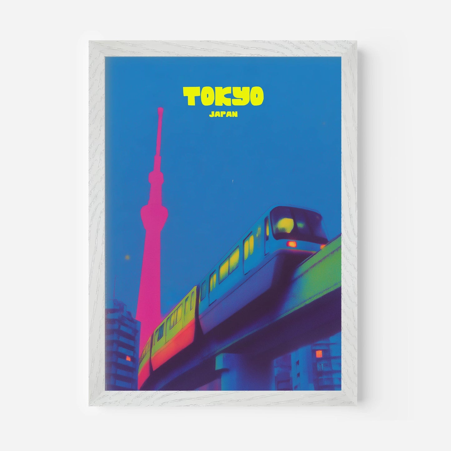Tokyo Japan Travel Poster - Postered