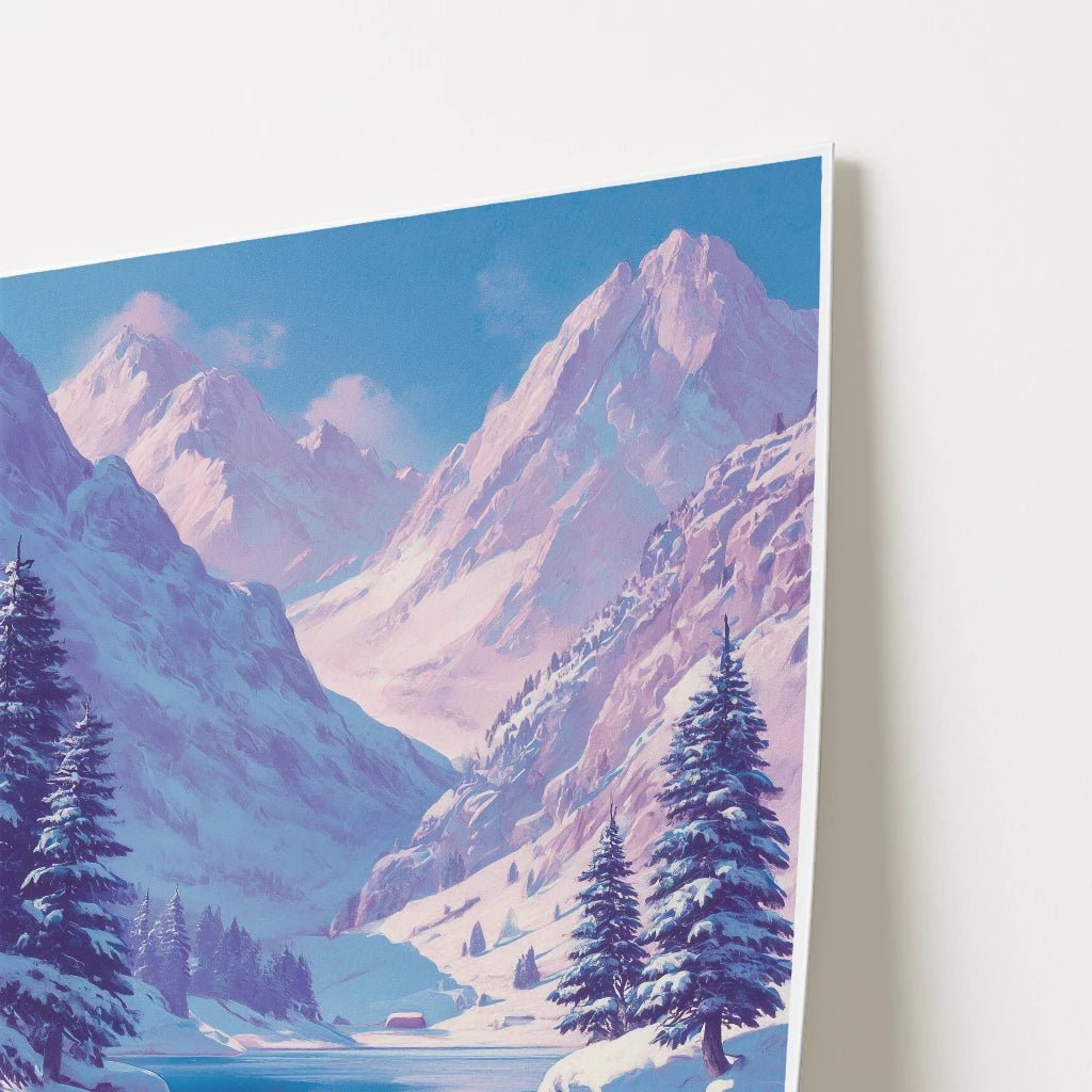 Trubsee Switzerland Europe Travel Poster - Postered