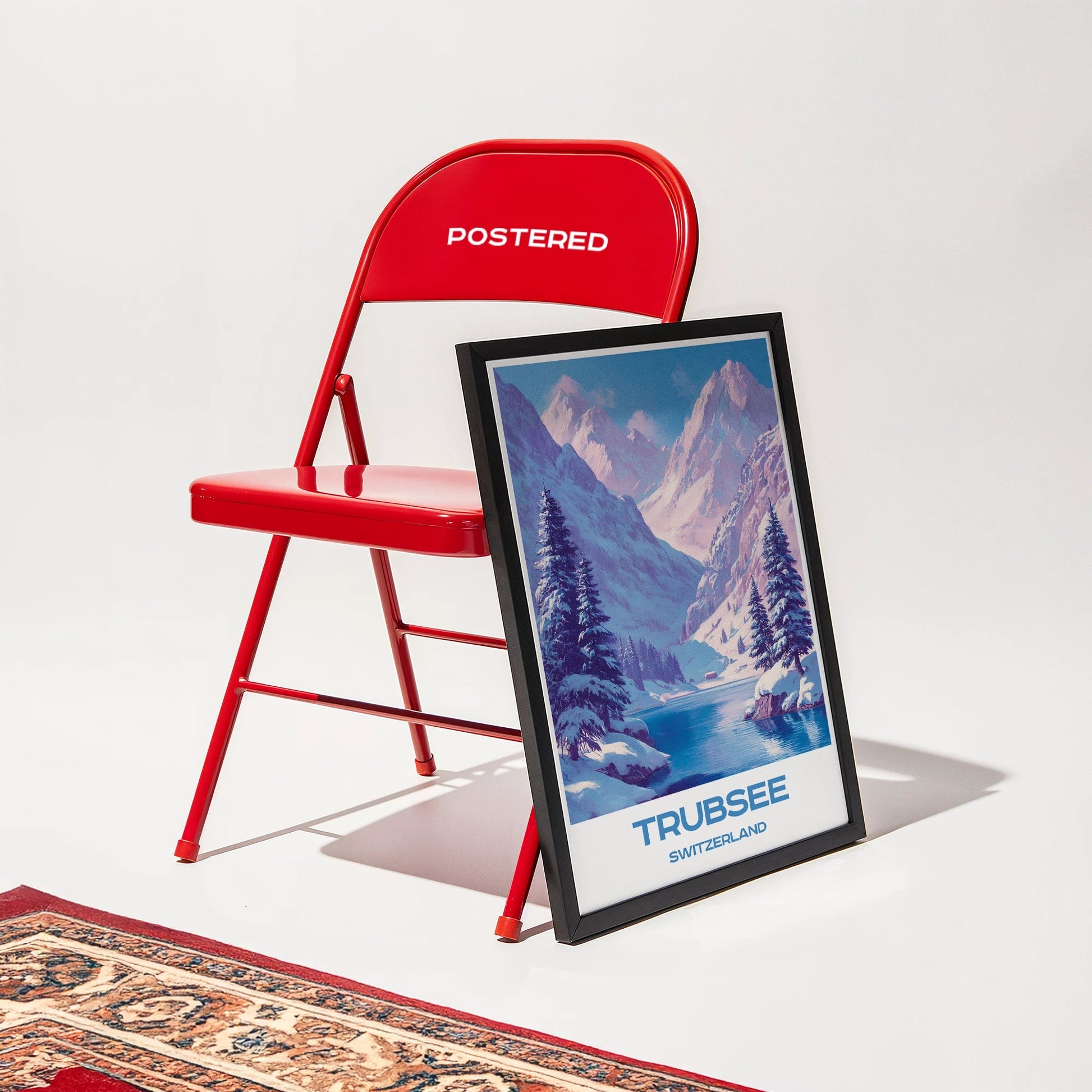 Trubsee Switzerland Europe Travel Poster - Postered