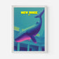 American Museum Of Natural History New York Manhattan America Travel Poster