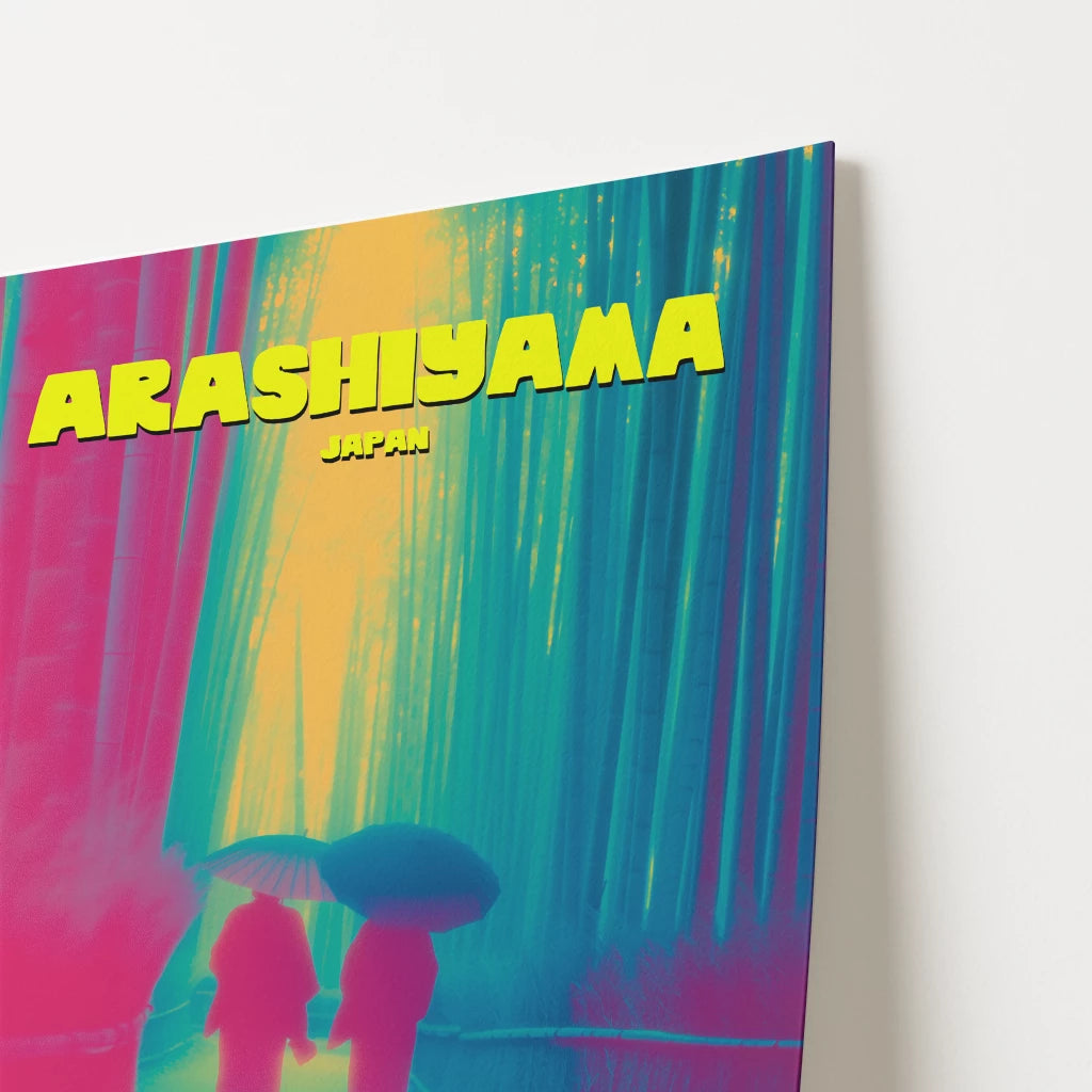 Arashiyama Bamboo Forest Japan Asia Travel Poster