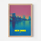 Brooklyn Bridge New York Manhattan America Travel Poster