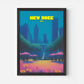 Bryant Park New York Manhattan America Travel Poster