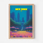Bryant Park New York Manhattan America Travel Poster