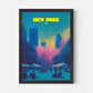 Bryant Park New York Manhattan America Travel Poster