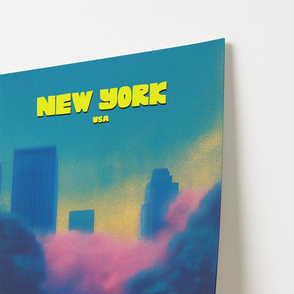 Bryant Park New York Manhattan America Travel Poster